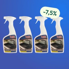 D-LUX - Płyn do mycia Granitu i Marmuru 500 ml - Zestaw 4 butelek z rabatem i darmową wysyłką