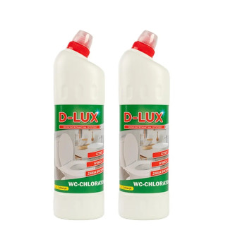 D-LUX WC-CHLORATOS 1l - Zestaw 2 butelek z rabatem