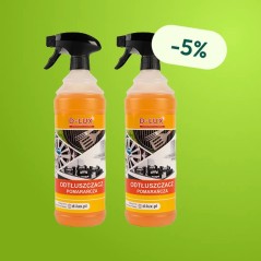 D-LUX Odtłuszczacz pomarańcza  1 L - Zestaw 2 butelek z rabatem
