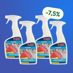D-LUX Płyn do Pleśni 500 ml - Zestaw 4 butelek z rabatem i Darmową Wysyłką
