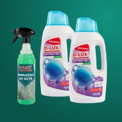 Odmrażacz Do Szyb 600 Ml + Aktywny Żel Kolor 2x z Rabatem