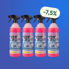 D-LUX Odkamieniacz 1000 ml - Zestaw 4 Butelek z Rabatem i Darmową Wysyłką