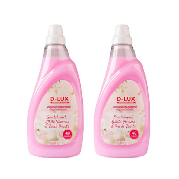 D-LUX Koncentrat Perfumowany - Sandalwood, White Flowers & Fresh Fruits 1l - Zestaw 2 Butelek z Rabatem
