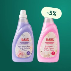 D-LUX Koncentrat Perfumowany Do Płukania Tkanin - Zestaw 2 Butelek z Rabatem