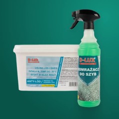 D-LUX Anty-Lód - Preparat do usuwania lodu i śniegu - 4kg