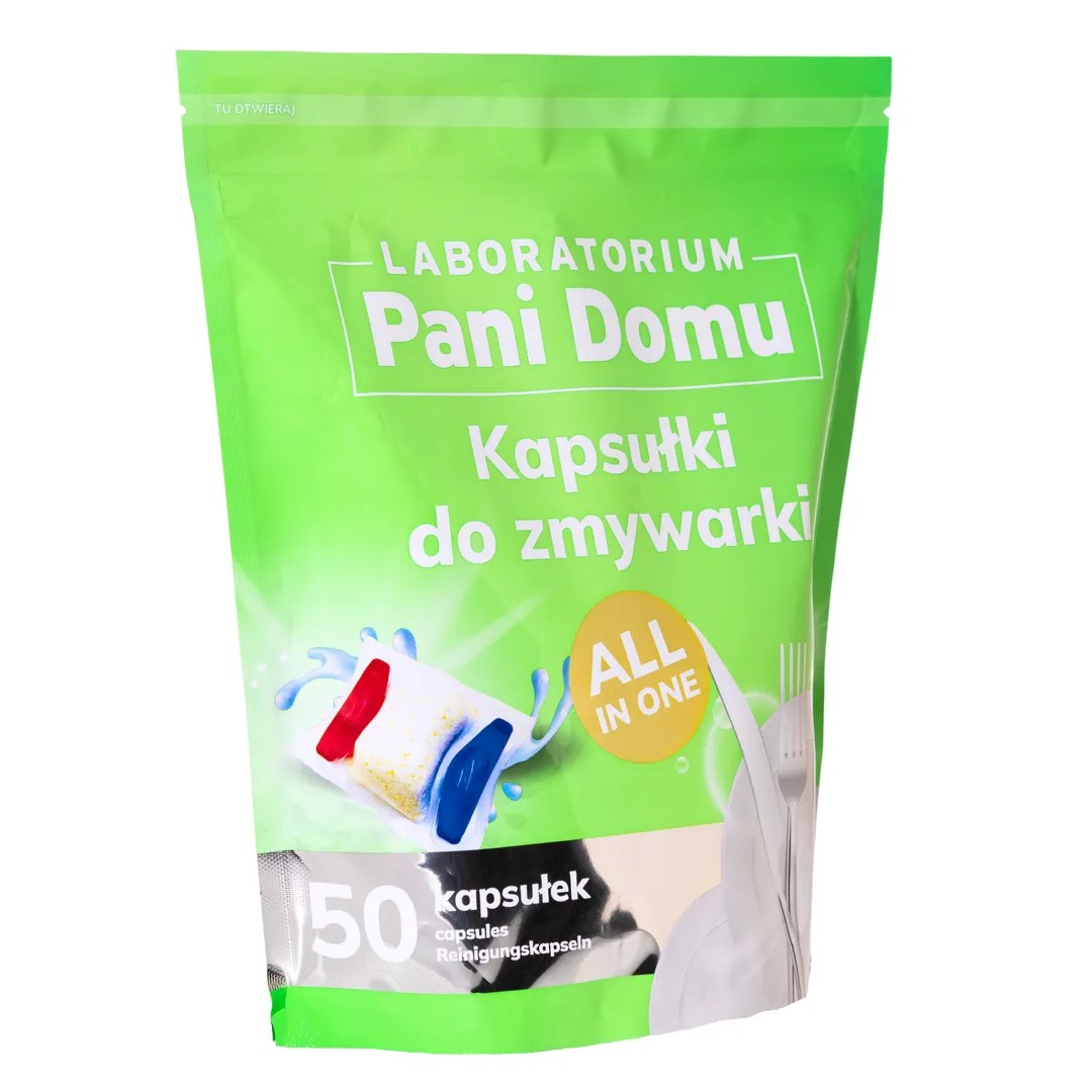 Laboratorium Pani Domu Kapsułki 3 komorowe do zmywarki 50 szt