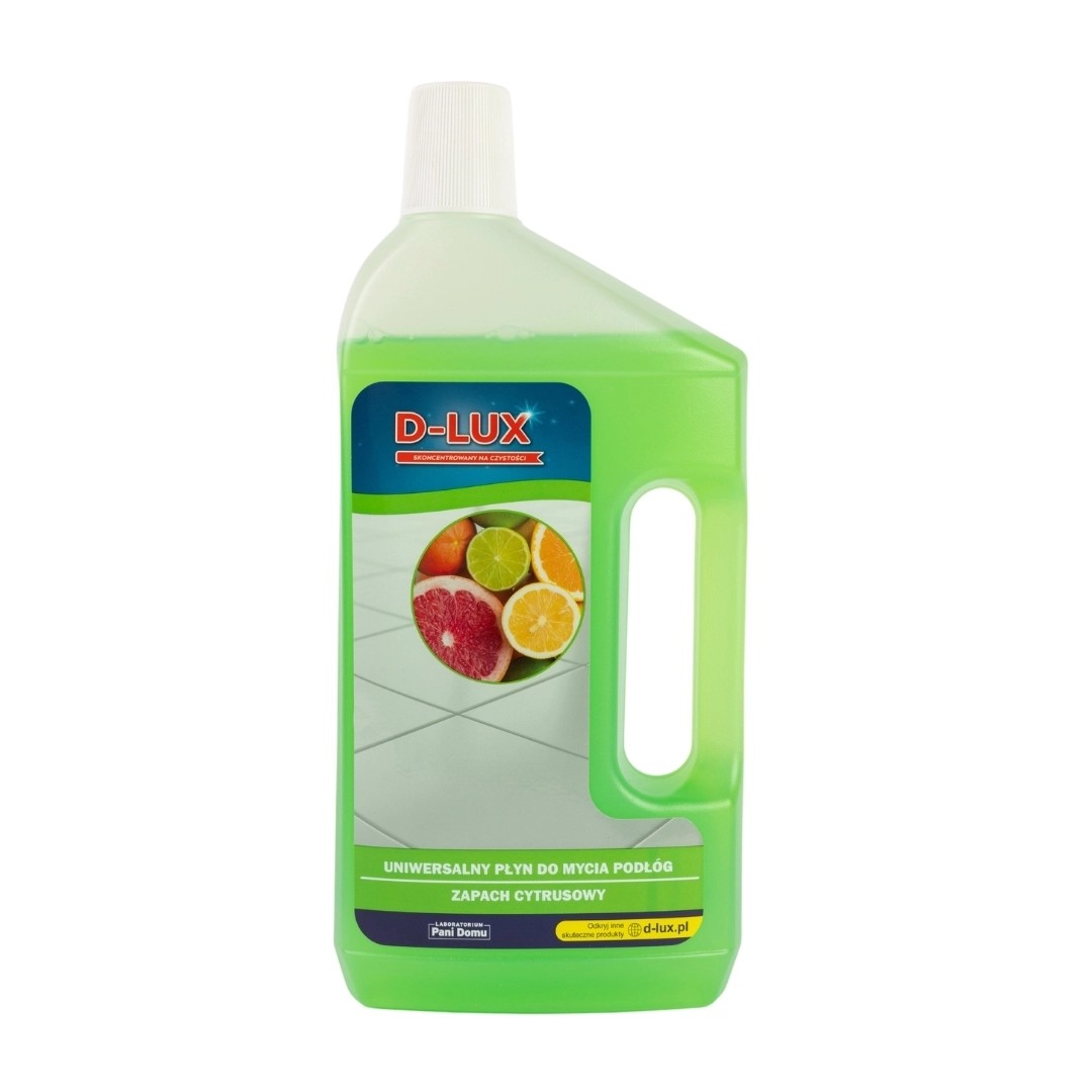 D-LUX Podłogi bez smug Citrus - Płyn do mycia podłóg 1L