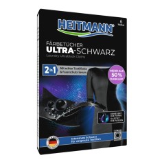 Heitmann - Chusteczki przywracające czerń 6 szt