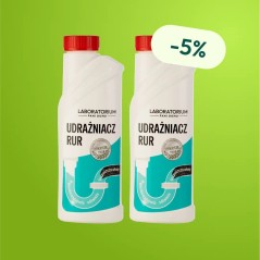 D-LUX - Udrażniacz Do Rur 500ml - Zestaw 2 butelek z rabatem