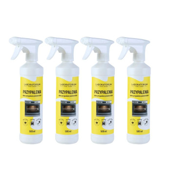 D-LUX - Płyn na Przypalenia 500 ml - Zestaw 4 butelek z rabatem i darmową wysyłką