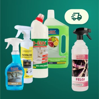 Zestaw podręczny 1 + D-LUX - Felgi 1000 ml z Rabatem i Darmową Wysyłką
