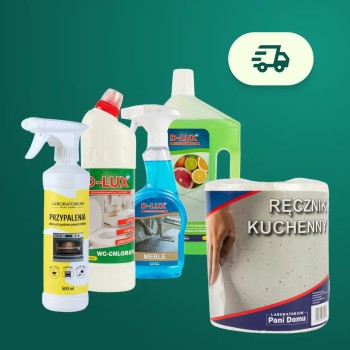 Zestaw podręczny 1 + D-LUX Ręcznik Kuchenny  z Darmową wysyłką
