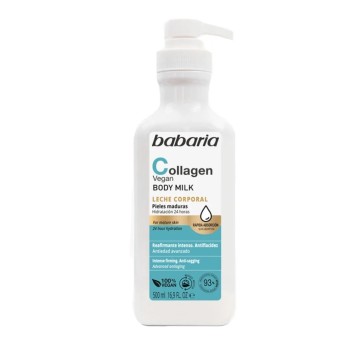 Babaria - Mleczko do ciała z wegańskim kolagenem 500 ml