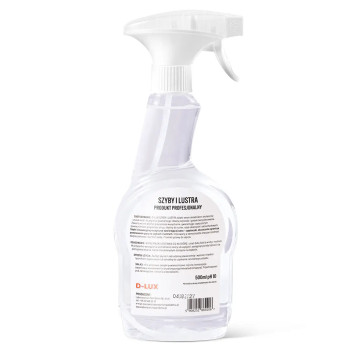 D-LUX - Płyn do szyb i luster z funkcją Antypary 500 ml