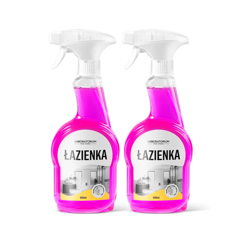 D-LUX Łazienka 500 ml - Zestaw 2 butelek z rabatem D-LUX Łazienka 500 ml - Zestaw 2 butelek z rabatem