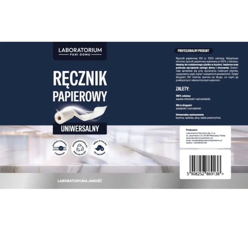 D-LUX - Ręcznik kuchenny 100 m D-LUX - Ręcznik kuchenny 100 m