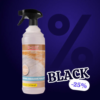 Środek do usuwania rdzy - D-LUX Preparat do usuwania rdzawych nalotów 1l