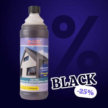 D-LUX Płyn do czyszczenia elewacji, ogrodzeń i dachów 1l