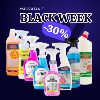 BLACK WEEK - SPRZĄTANIE z Rabatem 30% i Darmową Wysyłką