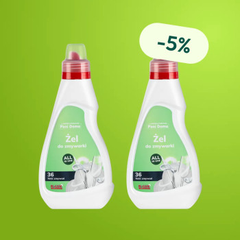 D-LUX Żel do zmywarki ALL IN ONE 720 ml - Zestaw 2 Butelek z Rabatem