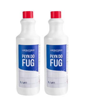 D-LUX płyn do czyszczenia fug 1 L - Zestaw 2 Butelek Z Rabatem i Darmową Wysyłką