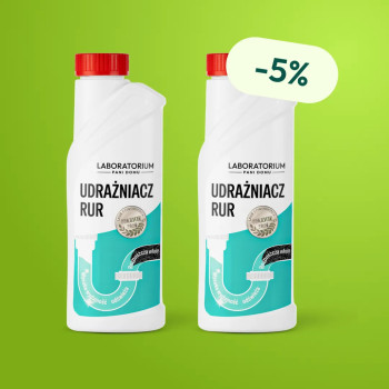 D-LUX - Udrażniacz Do Rur 500ml - Zestaw 2 butelek z rabatem