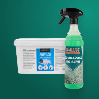 D-LUX Anty-Lód - Preparat do usuwania lodu i śniegu - 4kg