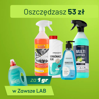 Zestaw Niezbędny z Rabatem + Żel White Zawsze LAB