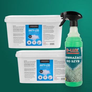 D-LUX Anty-Lód - Preparat do usuwania lodu i śniegu - 4kg