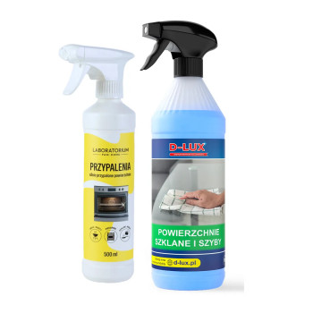 Zestaw D-LUX Przypalenia + Powierzchnie szklane z Darmową wysyłką