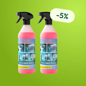 D-LUX Odkamieniacz 1000 ml - Zestaw 2 Butelek z Rabatem