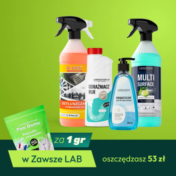 Zestaw Niezbędny z Rabatem + Kapsułki do zmywarki Zawsze LAB