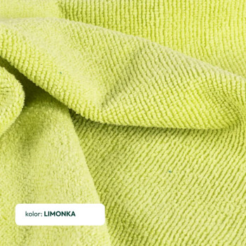 Laboratorium Pani Domu Mikrofibra LIMONKA 40x40 250gsm 1szt