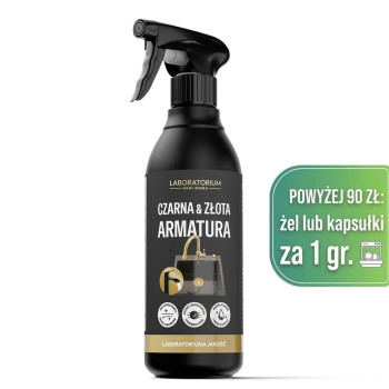 Płyn do czyszczenia czarnej i złotej armatury 500ml