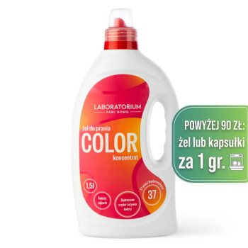 Laboratorium Pani Domu Żel do prania COLOR 1,5L (37 prań)
