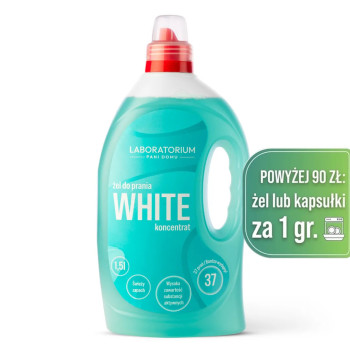 Laboratorium Pani Domu Żel do prania WHITE 1,5L (37 prań)