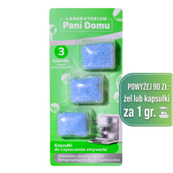 Laboratorium Pani Domu Kapsułki do czyszczenia zmywarki 3x20g