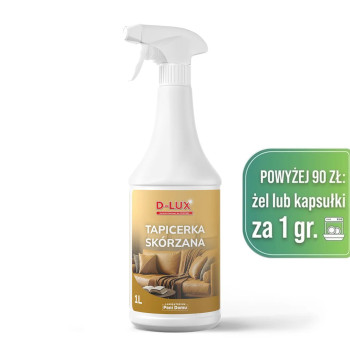 D-LUX Płyn do czyszczenia tapicerki skórzanej 1l