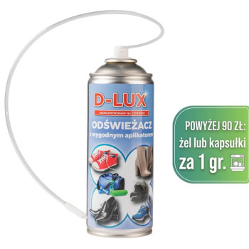 D-LUX Odświeżacz do butów z wygodnym aplikatorem 400ml