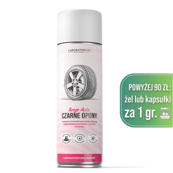 Laboratorium Pani Domu Twoje Auto CZARNE OPONY 400ml