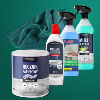 Zestaw Czyste Okna i parapety z Rabatem