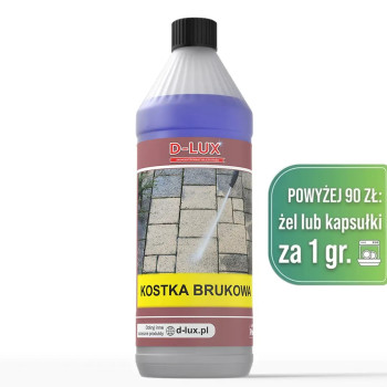 Środek do czyszczenia kostki brukowej - D-LUX - Kostka brukowa 1000 ml