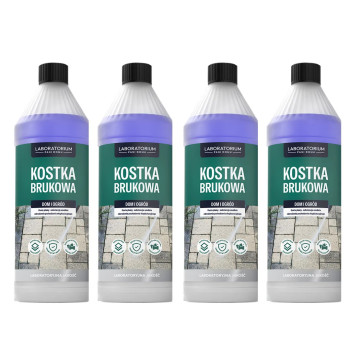 D-LUX - Kostka Brukowa 1l - Zestaw 4 Butelek z Rabatem i Darmową Wysyłką