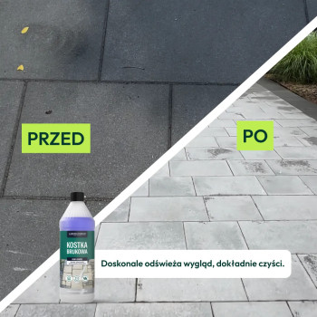 Środek do czyszczenia kostki brukowej - D-LUX - Kostka brukowa 1000 ml