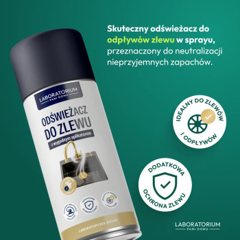 Laboratorium Pani Domu Odświeżacz do zlewu 400ml