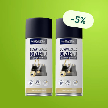 Laboratorium Pani Domu Odświeżacz do zlewu 400ml - Zestaw 2 butelek z rabatem