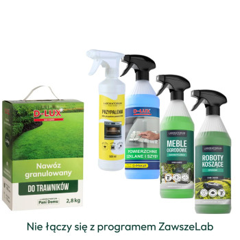 Zestaw Letnia pielęgnacja robota koszącego i ogrodu z nawozem do trawników z 1 zł, rabatem i darmową wysyłką