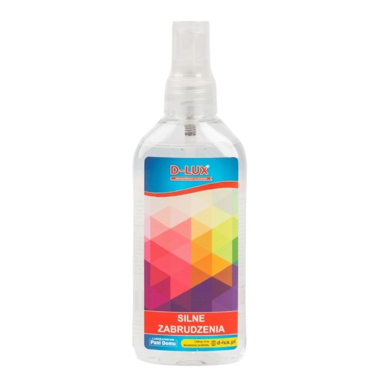 D-LUX Silne Zabrudzenia 100ml - zmywacz do naklejek, kleju i trudnych plam